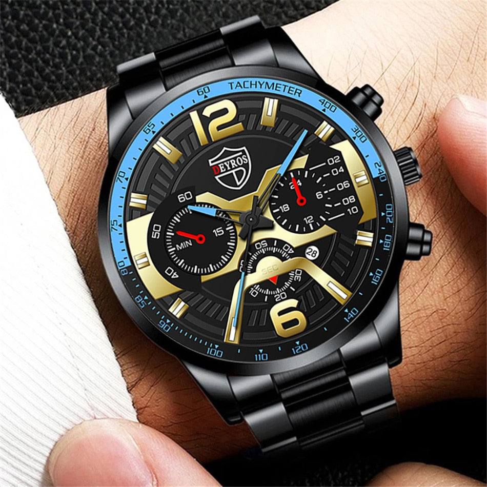 Iron Face Stainless Steel Wrist Watch for Men - Premium Watches from Dressmycell.com - Just $20.00! Shop now at Dressmycell.com Iron Face Stainless Steel Wrist Watch for Men - Premium Watches from Dressmycell.com - Just $20.00! Shop now at Dressmycell.com